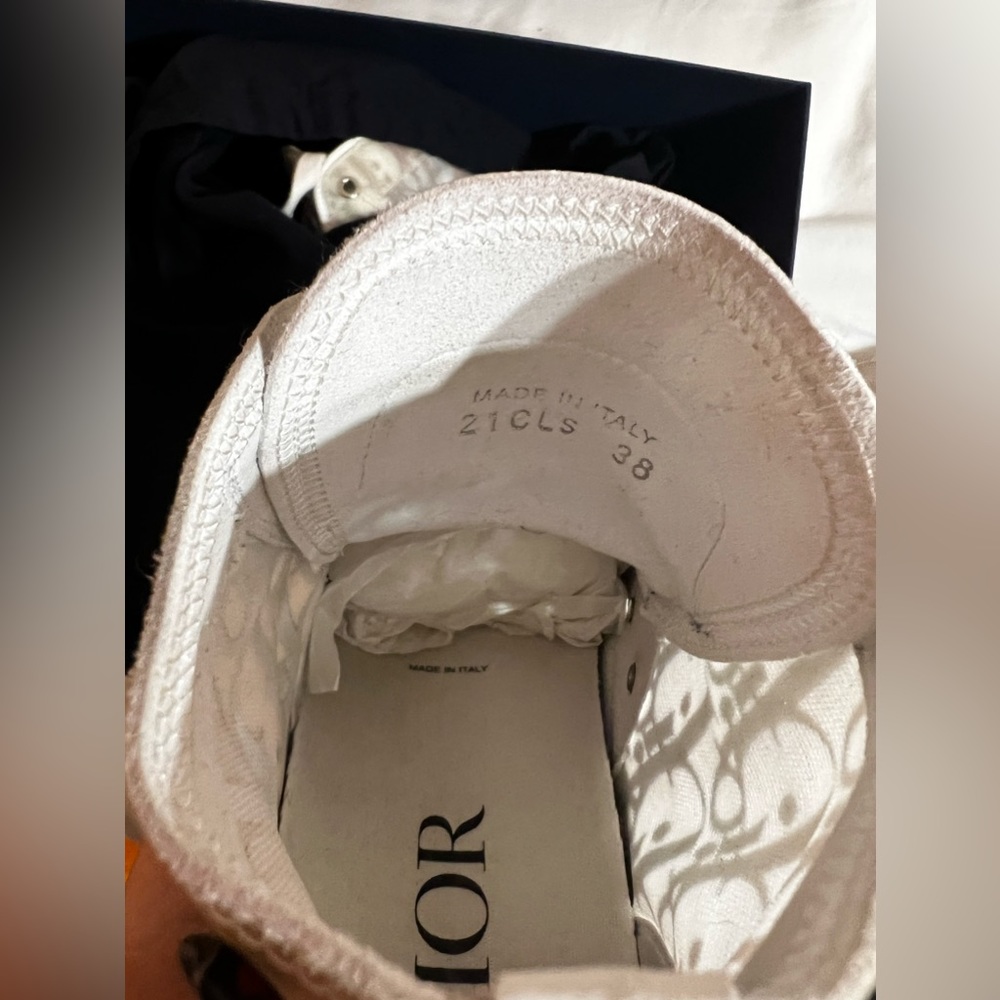 DIOR B23 MULTICOLORED HIGHTOP SNEAKERS - Picture 7 of 7